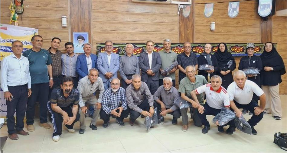 زمین پتانک خانه امید بازنشستگان کشوری گچساران افتتاح شد