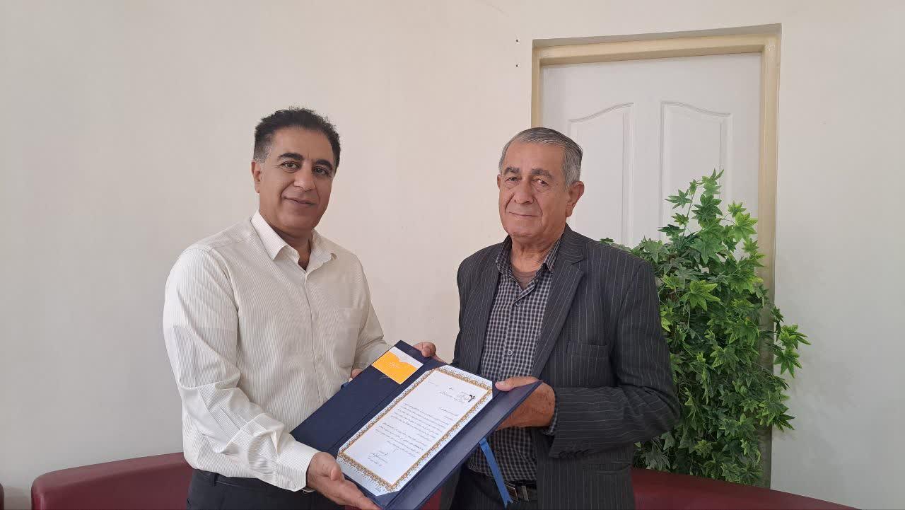 تقدیر مدیر صندوق بازنشستگی کشوری استان کهگیلویه و بویراحمد از مدیر خانه امید بازنشستگان یاسوج